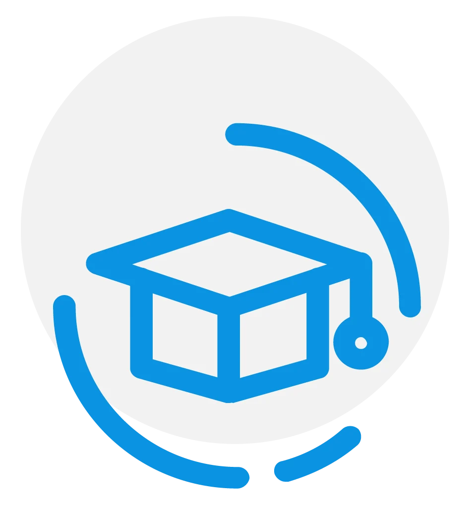 Associate diploma icon representing mid-level academic qualification at Niagara College KSA